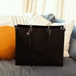 Beis "The Work Tote" black NWT